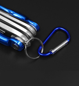 Set di Chiavi Esagonali Pieghevoli in Metallo Metriche Chiavi <span class=keywords><strong>a</strong></span> <span class=keywords><strong>Brugola</strong></span> Esagonali <span class=keywords><strong>Cacciavite</strong></span> Esagonale Chiavi Allen Set di Utensili Manuali Portatili Con - Product Image 5