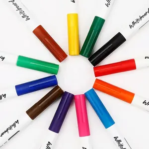 Новая мода хорошая производительность multi цвет сухой стереть whiteboard маркер ручка тонкой наконечник