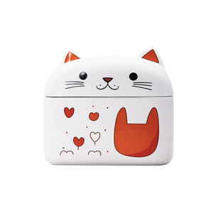 Guci Keramik untuk Kenangan Kucing, Guci Keramik untuk Hewan Peliharaan, Tierurne untuk Abu Kucing, Kotak Kenang-kenangan - Product Image 4