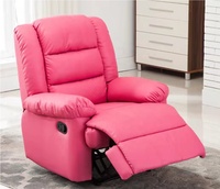 Fauteuil inclinable électrique en cuir PU, moderne, confortable, avec dossier et repose-pieds réglables, soutien ergonomique, pour salons et cinémas maison