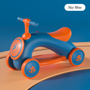 Vélo d'équilibre pour enfants de 2 à 6 ans, unisexe, jouet d'extérieur en forme de voiture, en plastique, à pousser, prix de gros - Product Image 4