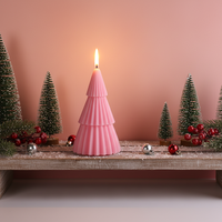 Lampe LED sans flamme 3D de Mermei, avec télécommande, fonctionnant sur piles, écologique, sûre, en cire de paraffine faite à la main, décoration d'intérieur
