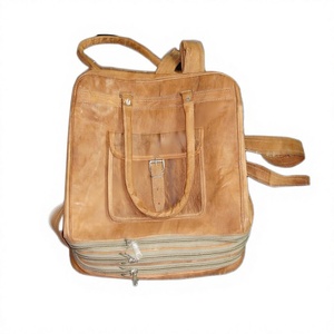 Sac pliable en tissu de coton LOWELLCRAFT avec longue poignée d'épaule, motif géométrique bohème brodé - Product Image 1