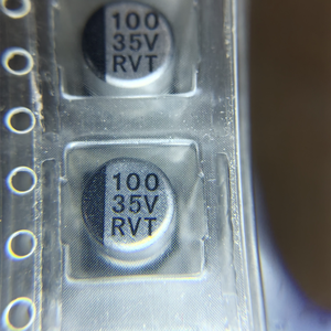 EMVE350ADA101MF80G ตัวเก็บประจุอิเล็กโทรไลต์อะลูมิเนียมแบบ <span class=keywords><strong>SMD</strong></span> ของแท้ใหม่เอี่ยม มีสินค้าในสต็อก - Product Image 1