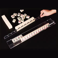 Support de jeu de Blackjack et règle en acrylique de luxe royal de haute qualité avec design magnétique ondulé pour divertissement de casino