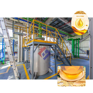 Full Refined Production Cooking Oil Line Soya Deodorization Refinery Oil Machine - Product Image 4