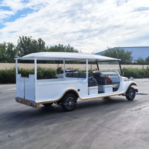 Customized 5 Seats White Funeral Vintage Car Supplier Electric High Quality Funeral Classic Hearse Special Transportation - Product Image 6