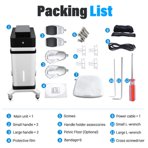 جهاز تحفيز العضلات الإلكتروني القوي بقوة 6500 واط بسعر الجملة، آلة نحت الجسم بتقنية تيسلا - Product Image 5