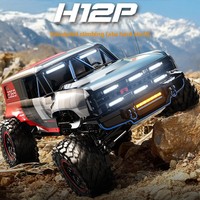 Meijiaxin H12P Ford Liema 1/12 Coche de Escalada RC, Modelo de Simulación de Vehículo Todoterreno Bronco R de Nylon para Exteriores