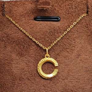 Collier pendentif en argent 925 plaqué or avec perle UM Jewelry pour fiançailles, mariage, cadeau, occasions spéciales, unisexe/hommes/femmes, vente en gros - Product Image 5