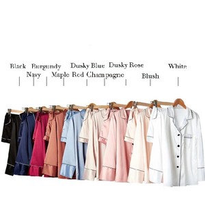 Fung 6002 <span class=keywords><strong>Camicia</strong></span> <span class=keywords><strong>da</strong></span> <span class=keywords><strong>Notte</strong></span> in Raso per Donna, Economica, <span class=keywords><strong>Taglie</strong></span> Forti, Pigiama in Raso per Signore - Product Image 2