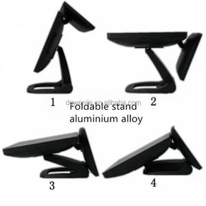 Terminal Punto de Venta WENJIE Todo en Uno con Pantalla Táctil de 15.6+11 Pulgadas, Diseño de Soporte Metálico para Piso, Ideal para <span class=keywords><strong>Pequeños</strong></span> Negocios y Restaurantes - Product Image 4