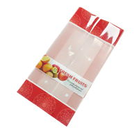 Sac en plastique de qualité alimentaire personnalisé avec fermeture centrale et soufflet latéral avec votre propre logo pour les produits de boulangerie pour l'emballage des sucettes