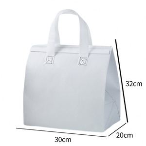 Sac de distribution isotherme personnalisé et durable pour plats chauds et froids, avec poignée, réutilisable, pour la restauration (vente en gros) - Product Image 1