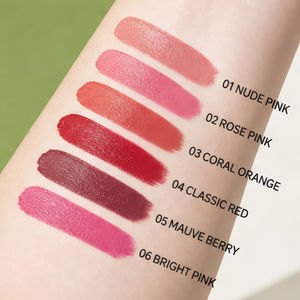 <b>Custom</b> Logo Long Lasting Matte Velvet <b>Lipstick</b> Push Type Square Long Tube for Party Makeup - Product Image 4