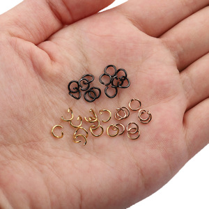 Aros Abiertos de Acero Inoxidable, Anillos en C, Accesorios para Joyería, Colores Variados, Accesorios para Manualidades, 10mm 12mm 14mm - Product Image 2
