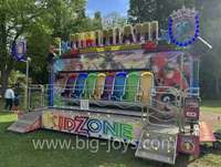 8 sièges Portable Mini Miami Trip Ride Fairground Manege pour enfants Adventure Park & Daycare Amusement Carnaval Jeux