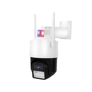 กล้องทรงกลมไร้สาย WiFi สำหรับภายนอกอาคาร ความละเอียด 4MP มุมมอง 360 องศา พร้อมระบบมองเห็นในเวลากลางคืน รองรับการจัดเก็บข้อมูลบนคลาวด์ และระบบแจ้งเตือนด้วยเสียงสองทาง - Product Image 1