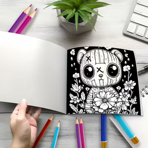<span class=keywords><strong>Libro</strong></span> <span class=keywords><strong>de</strong></span> Colorear <span class=keywords><strong>de</strong></span> Criaturas Extrañas para Adultos con Ilustraciones <span class=keywords><strong>de</strong></span> Monstruos Únicos y Extraños - Alivio <span class=keywords><strong>del</strong></span> Estrés, Relajación Creativa y Consciente - Product Image 3