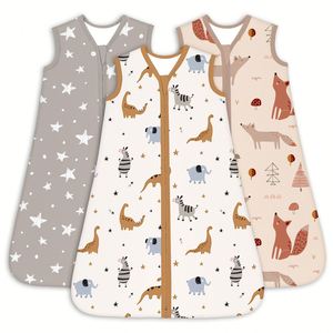 Couverture portable pour bébé en coton sans manches, sac de couchage pour bébé, emmaillotement, sac de couchage doux pour nouveau-né, nourrisson, tout-petit - Product Image 4