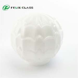 Pantalla LED de Vidrio Blanco Ópalo Personalizada, Acabado Brillante Mate que Cuida la Vista, para Lámparas Colgantes Medianas, Regulable, Garantía de 3 Años - Product Image 1