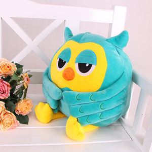 <span class=keywords><strong>Grande</strong></span> <span class=keywords><strong>Peluche</strong></span> a Forma di Gufo, Morbido Cuscino per Tutte le Età, Regalo per Amanti dei Uccelli, Decorazione per Cameretta e Oggetto da Collezione - Product Image 1