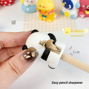 Sacapuntas de Lápiz con Forma de Animal de Silicona, Diseño Divertido, Pequeño Regalo, Mini Sacapuntas, Artículos de Papelería - Product Image 5