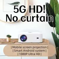 Projecteur intelligent X1 H713 4K, 500 lumens ANSI, 30-120 pouces, Android 11, 1080P LCD, couleur blanche, pour home cinéma