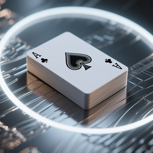 การ์ดโป๊กเกอร์กระดาษสำหรับปาร์ตี้งานปาร์ตี้ลายโลโก้ตามสั่งนิยายวิทยาศาสตร์สำรับแบบพิเศษ - Product Image 4