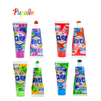 Forme de dentifrice d'usine OEM Saveur de cola Bonbons liquides Q Confiture liquide de sirop à mâcher