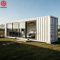 ALLBETTER Maison de vacances en conteneur, cabane préfabriquée de luxe pour projets de location de vacances