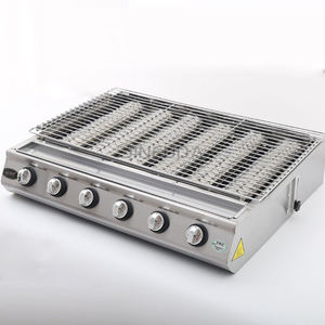 Barbecue au gaz GPL, grand brûleur, rôtissoire à viande, machine à griller, barbecue au gaz 8 brûleurs, rôtissoire à viande, kebab, four à rôtir - Product Image 2