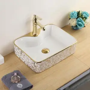 Competitive Price Turkish Sink Contemporary Bathroom Cabinet Countertop Hand Wash Basin Curved Delicate Appearance Marble