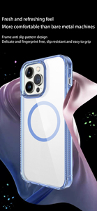 Funda Magnética Transparente Híbrida de Acrílico + TPU para Teléfono <span class=keywords><strong>Samsung</strong></span> <span class=keywords><strong>Galaxy</strong></span> A04E/A34/A35, Funda para Teléfono Celular con Carga Inalámbrica - Product Image 3