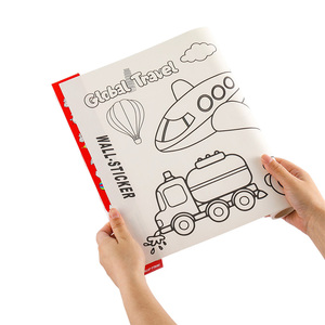 Carta <span class=keywords><strong>da</strong></span> <span class=keywords><strong>disegno</strong></span> a parete in rotolo <span class=keywords><strong>da</strong></span> <span class=keywords><strong>colorare</strong></span> grande autoadesiva rimovibile ecologica per la colorazione della parete del tavolo dei bambini - Product Image 5