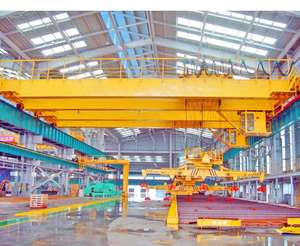 Precision Double Girder Electromagnetic Crane for Industrial Use Core Include Engine Motor Bearing for Steel Processing <b>Plants</b> - Product Image 6