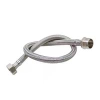 Tuyau d'eau flexible tressé en acier inoxydable 304, filetage mâle-femelle, anti-explosion, anti-fuite, pour robinet de toilette, chauffe-eau