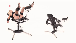 Cao cấp bdsm đào tạo đồ nội thất lớn vui vẻ y tế phụ khoa ghế Còng tay hình phạt công cụ giá cho nô lệ quan hệ tình dục chơi - Product Image 5