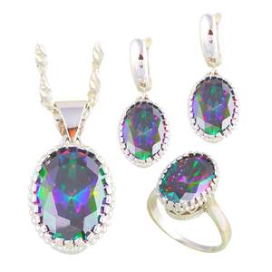 <span class=keywords><strong>Set</strong></span> di gioielli in argento 925 Sterling - Product Image 6