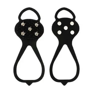 Động lực băng tuyết đinh tán Chống trượt Gai Giày khởi động Giày grippers crampon đi bộ Cleats