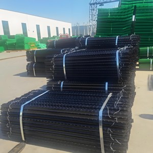 Poteaux de clôture en acier galvanisé vert durable, traités thermiquement, en forme d'étoile et en Y, pour pâturages, pelouses, enclos à bétail et jardins - Product Image 6