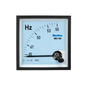 ManHua MH-96 45-55HZ Direct Analog Meter Panel 96*96MM Frequency Meter