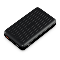 LT303L Batterie externe Type-C en matériau ABS haute capacité 20000mAh anti-surtension avec double USB C PPS 65W pour ordinateurs portables 18W/33W Chargement