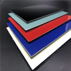Panel ACM con Revestimiento de PVDF Resistente a la Intemperie, Lámina de ACP de Color Sólido para Revestimiento de Fachadas Exteriores de Edificios - Product Image 1