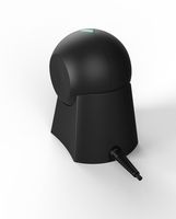 Escáner de Escritorio USB con Cable 1D, Lector de Códigos QR Omnidireccional y de Códigos de Barras 2D, Plataforma de Escaneo Tamaño A4, en Stock
