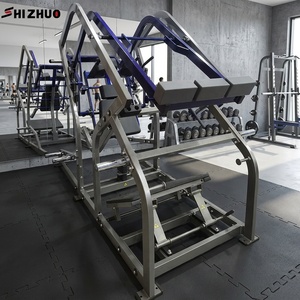 Shizhuo Commercial Gym Utilisation Équipement de force Plaque Chargée Jambe <span class=keywords><strong>Presse</strong></span> Dépasser Pendule Squat machine - Product Image 2