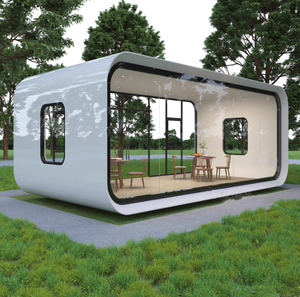 Сборный портативный офисный модуль-контейнер: современный дизайн, разборная конструкция, настраиваемый цвет, водонепроницаемая структура, для торговых центров - Product Image 1