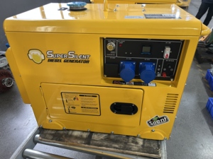 เครื่องกำเนิดไฟฟ้าดีเซลแบบเงียบพิเศษ 5kW 5kVA ระบบ ATS สตาร์ทอัตโนมัติ โครงเปิด 1500 รอบต่อนาที 50/60Hz แรงดันไฟฟ้าขาออก 110V-240V - Product Image 6
