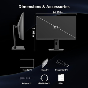 540Hz 380HZ 240HZ High Refresh Rate <b>Gaming</b> PC Monitor 27 Inch 5K/4K/2K Frameless 100%sRGB Low Blue <b>Light</b> LED LCD DP Desktop Gami - Product Image 6