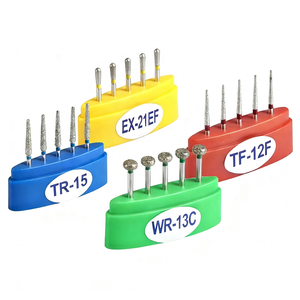Fresa <span class=keywords><strong>Dental</strong></span> <span class=keywords><strong>de</strong></span> Diamante <span class=keywords><strong>de</strong></span> Larga Duración, Corte Suave para Preparación <span class=keywords><strong>de</strong></span> Coronas, Cirugía <span class=keywords><strong>de</strong></span> Implantes, Ajuste <span class=keywords><strong>de</strong></span> Prótesis, Laboratorio <span class=keywords><strong>Dental</strong></span> - Product Image 1